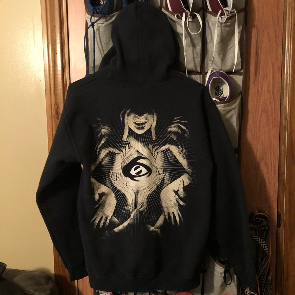 Misery Signals - “Absent Light” band zip-up hoodie - Picture 2 of 3